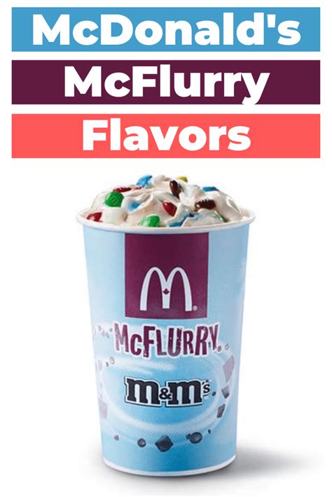 13 Best McDonald's McFlurry Flavors Around the World - Insanely Good