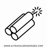 Explosives Coloring Pages For Kids  Free To sketch template