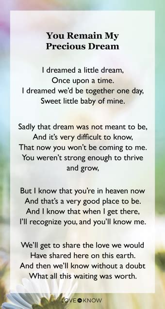 Poems for Infant Loss to Give You Comfort | LoveToKnow