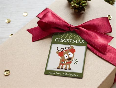 Christmas Personalized Printable Tags Holiday Gift Tags - Etsy