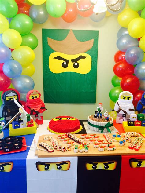 Ninjago birthday party Ninjago Party Supplies, Ninjago Birthday Party ...