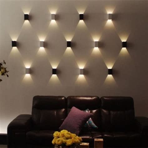 un Applique Murale 3W LED Lampe Carrée Murale pour Chambre/Escalier/Sallon/Bureau/Porche ...