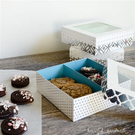 Easy Cookie Gift Boxes DIY - Houseful of Handmade