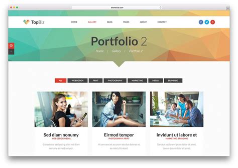 32 Best Portfolio Website Templates [HTML & WordPress] 2020 - Colorlib | Portfolio website ...