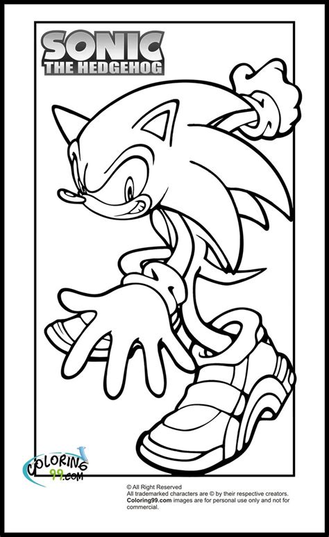 Discover Fun and Exciting Sonic Coloring Pages