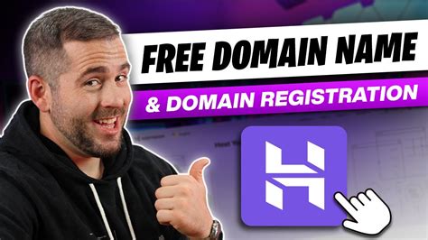 Free Domain Name & Domain Registration With Hostinger - YouTube