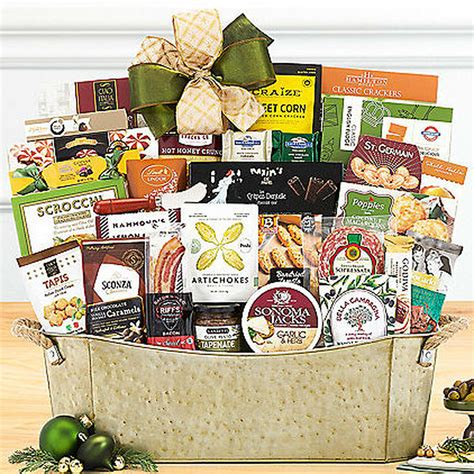 Canada Ambassador Gourmet Food Gift Basket at Gift Baskets ETC