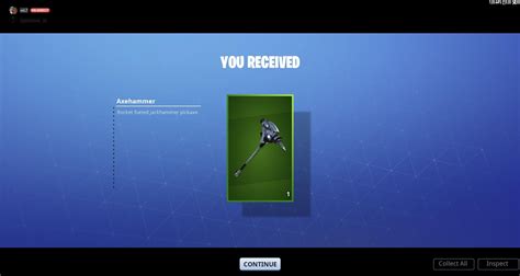 Finally got this pickaxe : r/FORTnITE