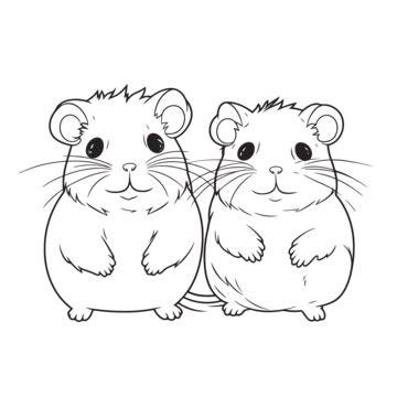Free Cute Hamster Colouring Page Colouring Sheets | My XXX Hot Girl