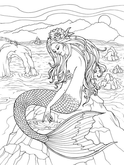 Pin by TERESA MARTÍN on Colouring pages | Mermaid coloring book ...