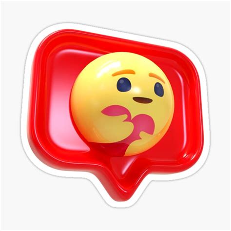 "Care emoji" Sticker for Sale by jee-jee2151 | Redbubble