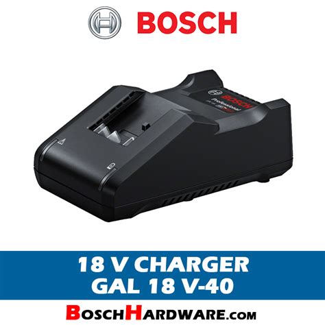 Bosch 18 V Charger GAL 18V-40 Malaysia - BoschHardware.com