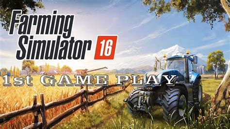 Farming Simulator 16 Multiplayer gameplay #1- Starting from scratch! - YouTube