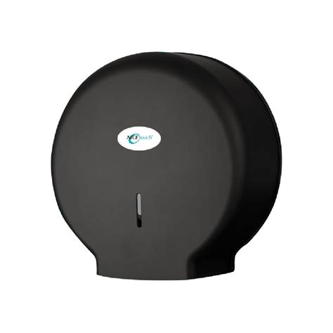 Jumbo Toilet Roll Dispenser – Matt Black – Nice Touch