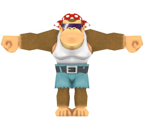 Wii - Mario Kart Wii - Funky Kong - The Models Resource