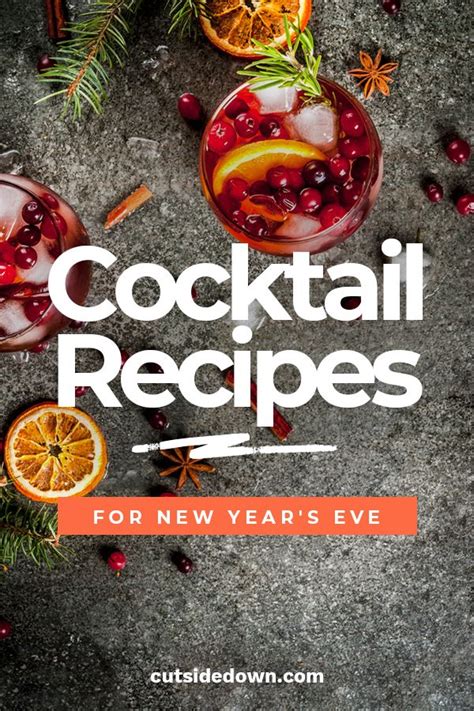 Cocktail Recipes For New Year's Eve | Cut Side Down Spiked Apple Cider, Apple Cider Cocktail ...