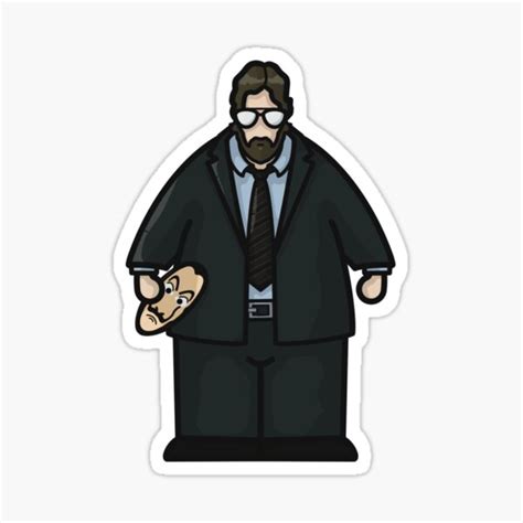 "El Profesor" Sticker for Sale by zpmw | Redbubble