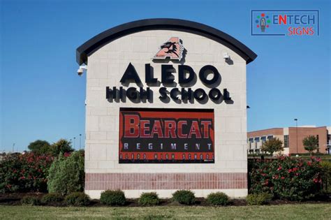 Entech Signs - Alpha-LED - Gallery | Aledo High School - LED Signs For ...