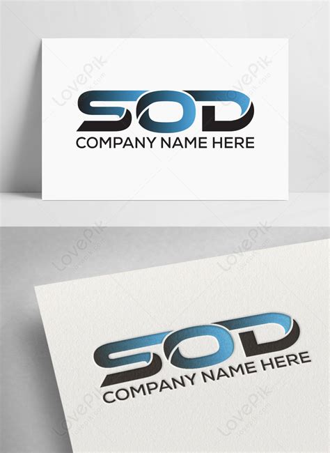 Initial letter sod logo vector template image_picture free download ...