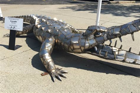 Crocodile Sculpture Stolen from Downtown St. Cloud [VIDEO]