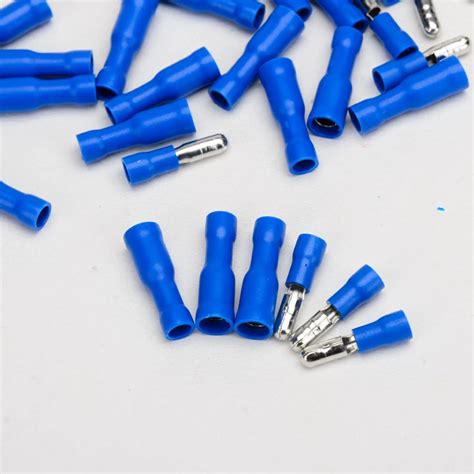 Aliexpress.com : Buy 100pcs/set Electrical Crimp Terminal Connector Male Blue Female Bullet ...