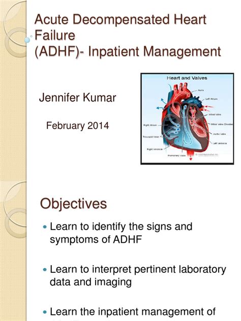 Acute Decompensated Heart Failure | Heart Failure | Clinical Medicine