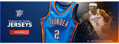 Official Oklahoma City Thunder Gear, Thunder Jerseys, Thunder Shop ...