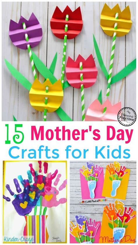 mother's day crafts for kids that are easy to make and great for the ...