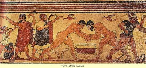 Etruscan Tomb Paintings: Ancient Man and His First Civilizations