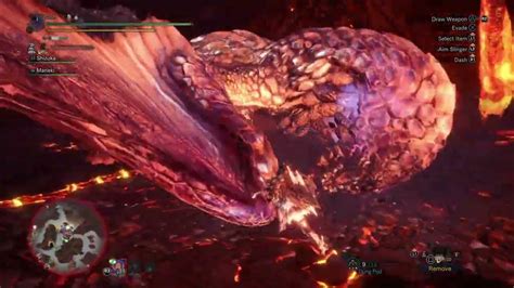 MHW Iceborne Gameplay Seething Bazelgeuse - Dual Blades - YouTube