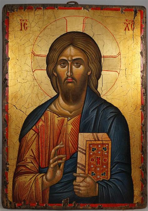 Jesus Christ Pantocrator (Mount Athos) Orthodox Icon - BlessedMart