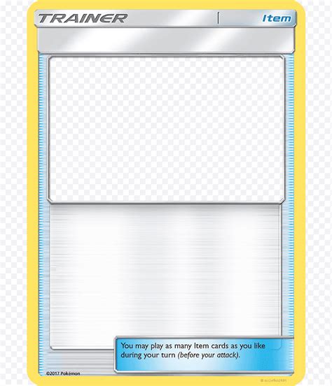 Pokemon Trainer Card Template - Cardtemplate.my.id