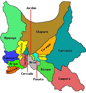 Bolivia Maps. Travel Map of Bolivia. Bolivian Geography. Facts about Bolivia.