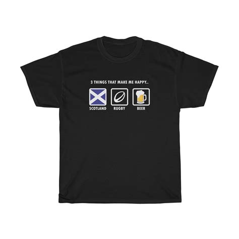 Scotland, Rugby, Beer - Unisex Tee - Rugby Tees