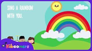 I Can Sing a Rainbow Lyric Video - The Kiboomers Preschool Songs ...