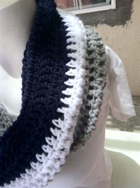 Dallas Cowboys Infinity Crochet Scarf