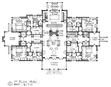 Grands Hunting Camp Floor Plan