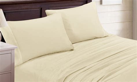 Bamboo-Blend Soft Sheet Set | Groupon