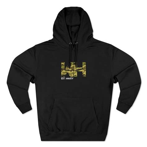 CAMO Premium Hoodie – Black (Unisex) – Europe