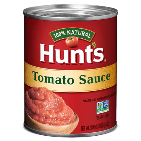 Hunt's 100% Natural Tomato Sauce, 29 oz, Salted Tomatoes - Walmart.com