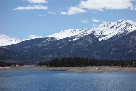 Lake Dillon Reservoir in Summit County, Colorado Lowered for Spring Run Off - Explore Summit ...