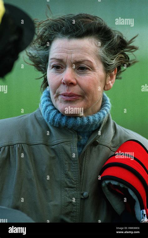 ANTOINETTE TOMKINSON RACE HORSE TRAINER 10 December 1993 Stock Photo - Alamy