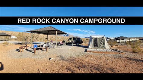 Red Rock Canyon Campground - YouTube