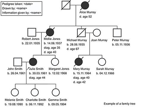 Genetic Family Tree Template