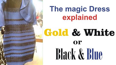 Dress Black And Blue Or White And Gold Explanation at Kristen Valencia blog