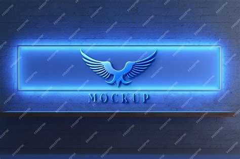 Premium PSD | Logo mockup design PSD