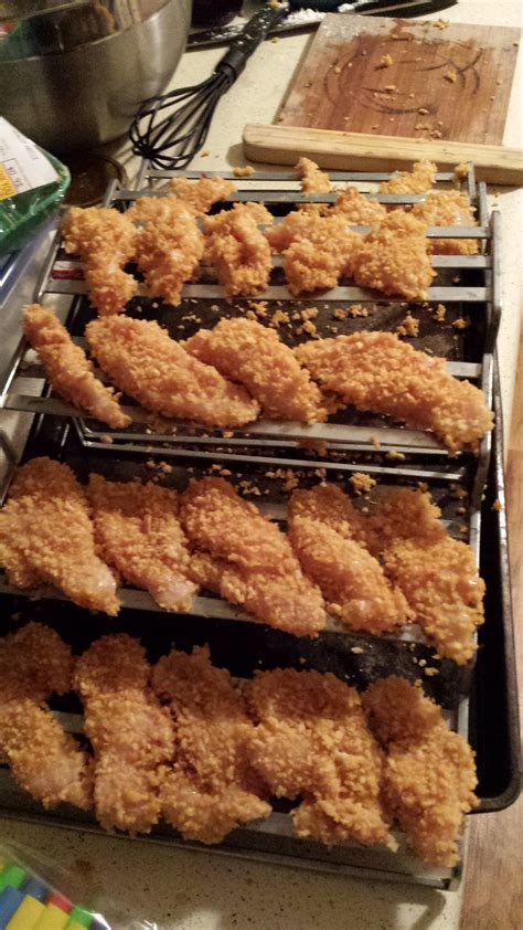 Crispy Baked Chicken Fingers