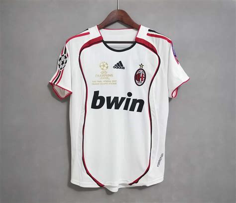 AC Milan Away Jersey 2006 2007 Champions league final edition ...