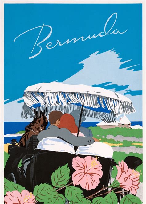 'Bermuda' Poster, picture, metal print, paint by crbn design | Displate