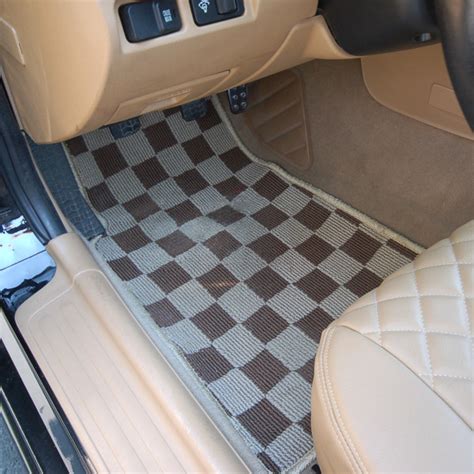 Zeromotive Checkered Floor Mats (Large Pattern) For MX-5